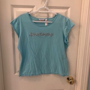 90’s blue Snowbunny Shirt